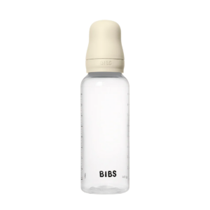 Bibs baby bottle round latex 1 pack 270 ml medium flow ivory (1)