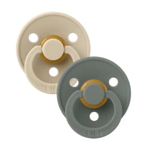 Bibs pacifier colour 2 pack vanillapine