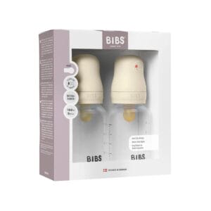 Baby bpa free pp bottle set 150ml 2 pack latex ivory (1)