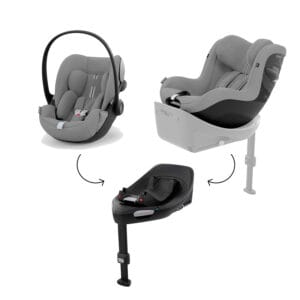 Cybex Base G with Cloud G and Sirona G - Stone Grey PLUS