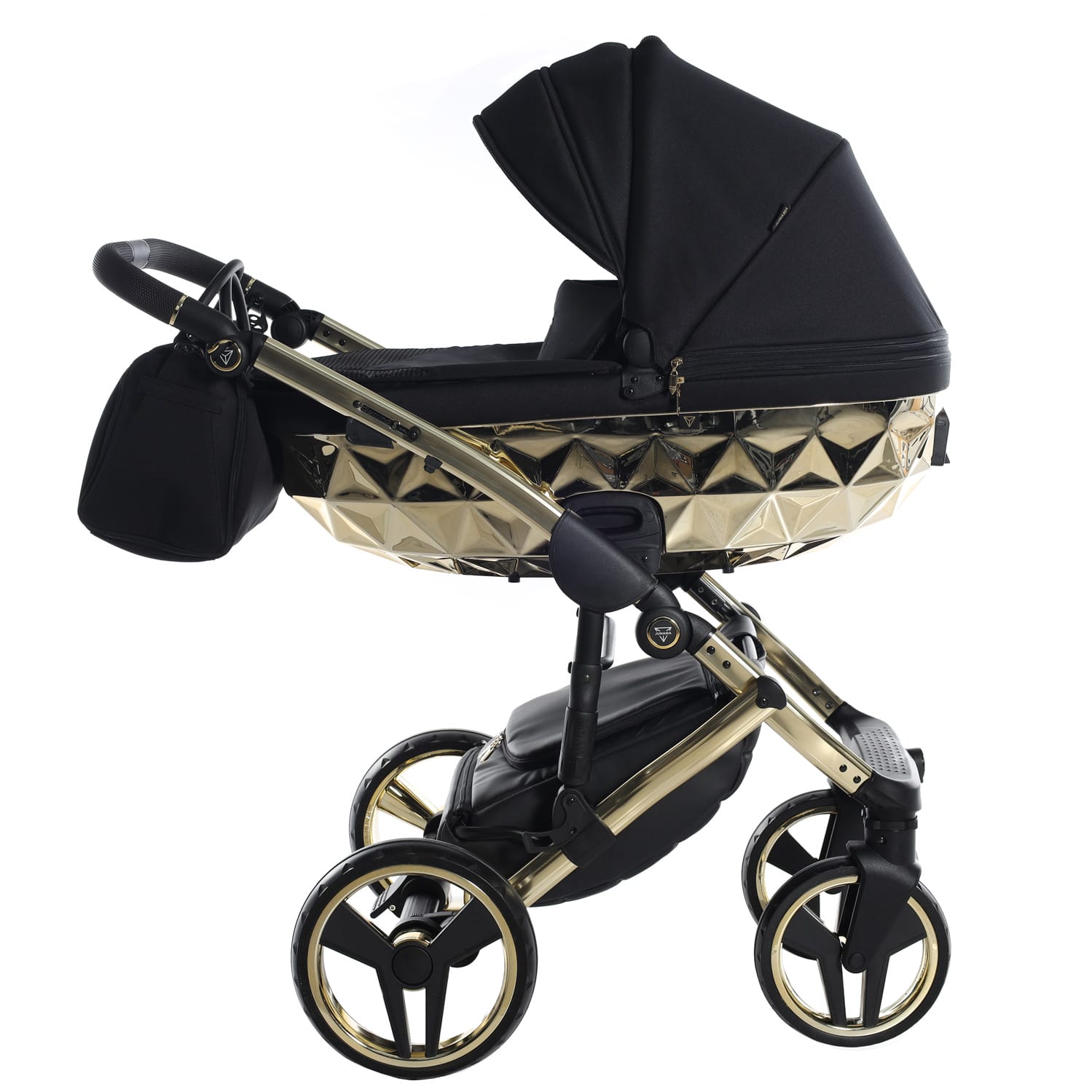 Junama fluo individual mirror 2in1 black gold (1)