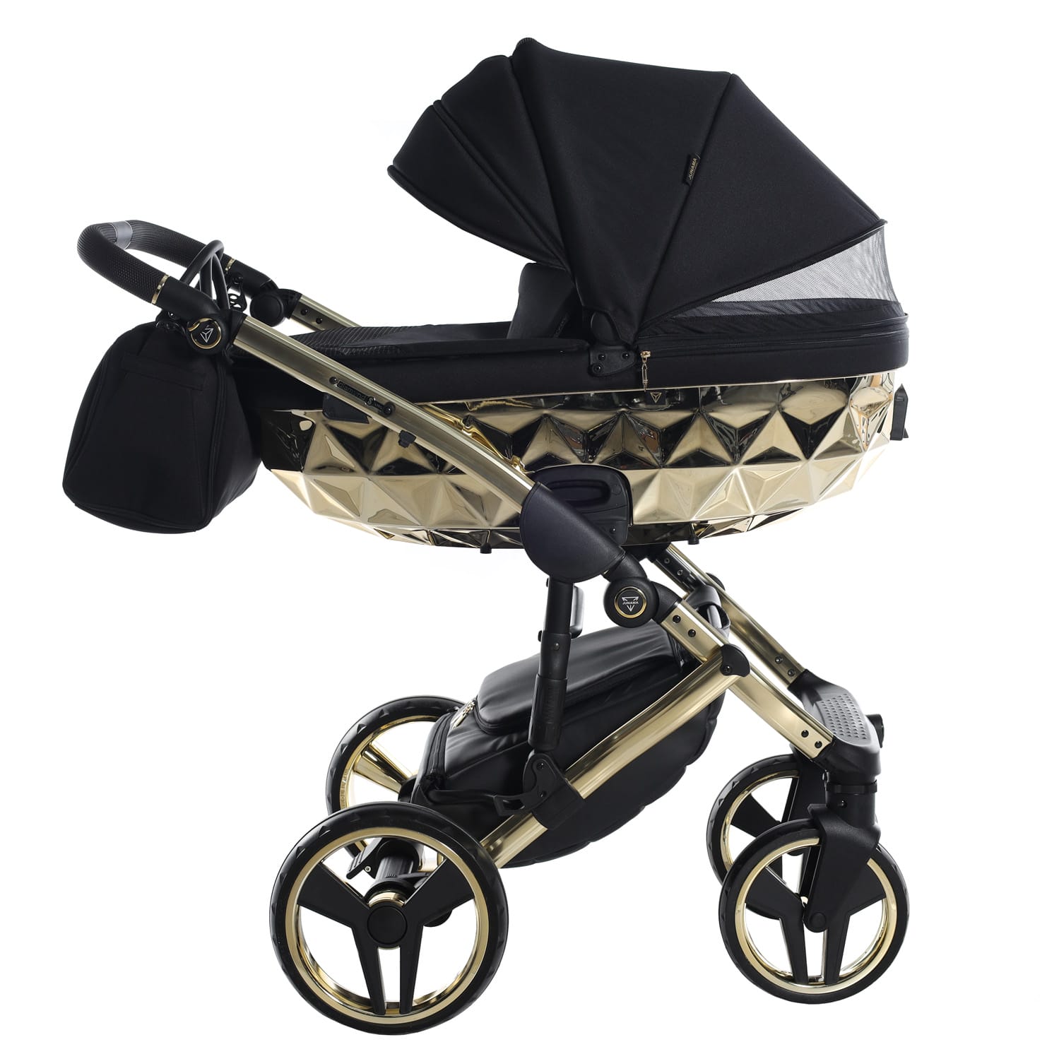 Junama fluo individual mirror 2in1 black gold (2)