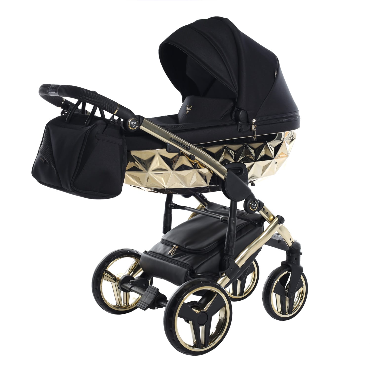 Junama fluo individual mirror 2in1 black gold (3)