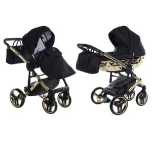 Junama Fluo Individual Mirror 2in1 Black Gold