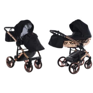 Junama Fluo Individual Mirror 2in1 Black Rose Gold