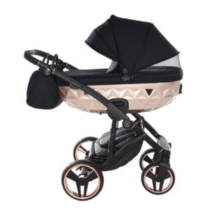 Junama fluo individual satin 2in1 black rose gold (2)