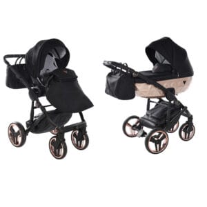 Junama Fluo Individual Satin 2in1 Black Rose Gold
