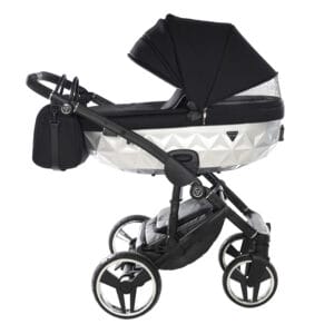 Junama fluo individual satin 2in1 black silver (2)