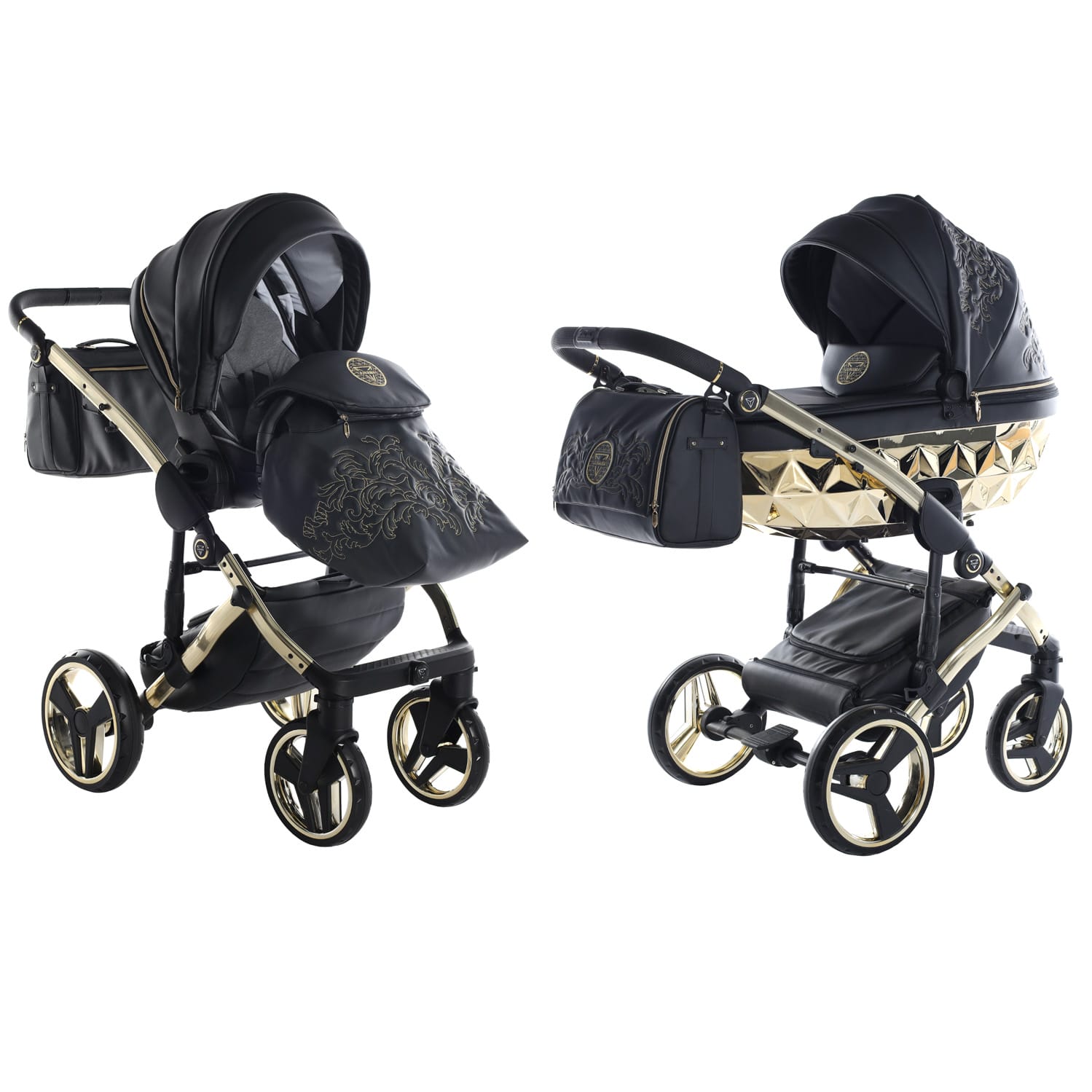 Junama Handcraft Enzo 2in1 Black Gold