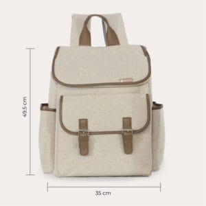 My babiie backpack changing bag oatmeal (4)