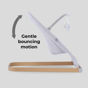 My babiie mbbbb baby bouncer with toy bar grey (4)
