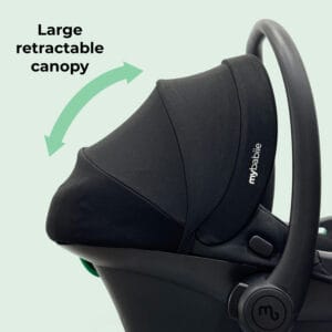 My babiie mbcs02 i size infant carrier car seat 40 87cm (5)
