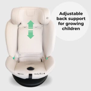 My babiie mbcs400 group 0+ 1 2 3 isize car seat blush leopard (5)