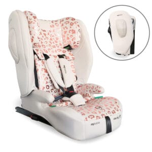 My Babiie MBCS80 i-Size (76-150cm) Car Seat ISOFIX - Blush Leopard