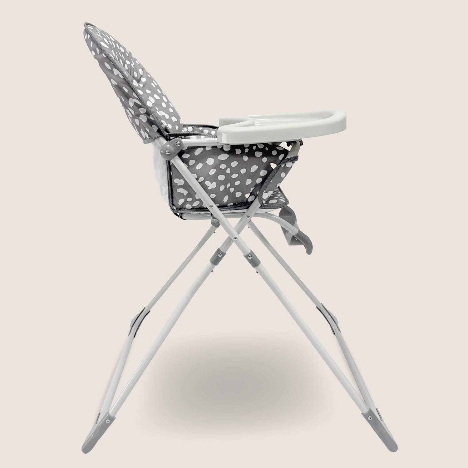 My babiie mbhc1 highchair grey dalmation (1)