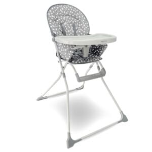 My Babiie MBHC1 Compact Highchair - Grey Dalmation