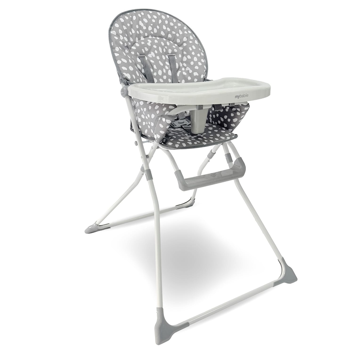 My Babiie MBHC1 Compact Highchair - Grey Dalmation