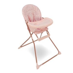 My Babiie MBHC1 Compact Highchair - Pink Dalmation
