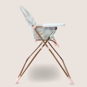 My babiie mbhc1 highchair rose geo (1)