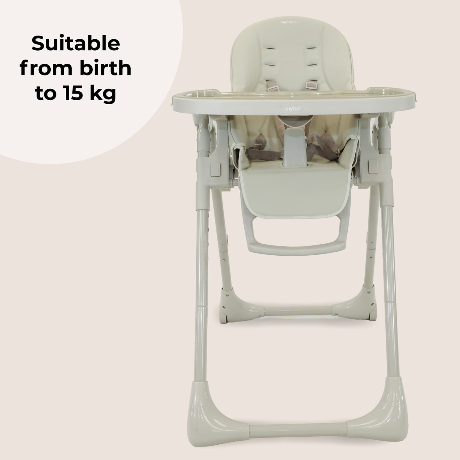 My babiie mbhc9 luxe highchair oatmeal (1)