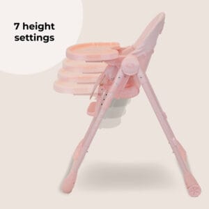 My babiie mbhc9 luxe highchair pink (3)