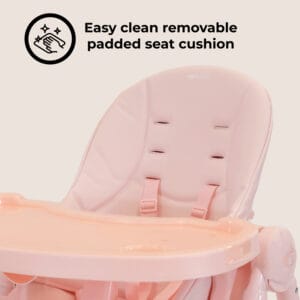My babiie mbhc9 luxe highchair pink (7)