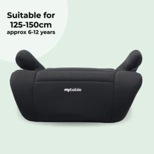 My babiie i size booster lite car seat black (1)