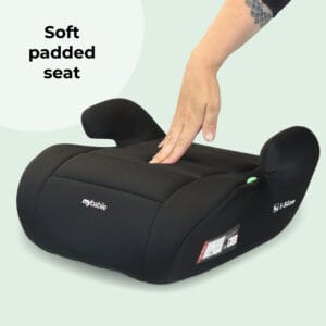 My babiie i size booster lite car seat black (2)