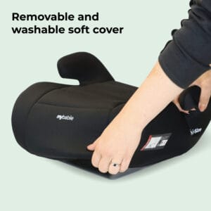 My babiie i size booster lite car seat black (3)