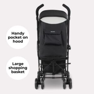 Mybabiee mb01 stroller quilted black (4)