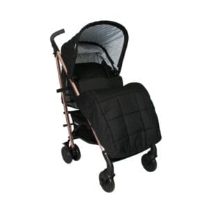 Mybabiee mb51 stroller quilted black plus (3)
