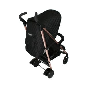 Mybabiee mb51 stroller quilted black plus (4)