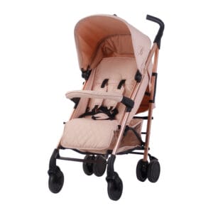 Mybabiee mb51 stroller rose gold blush plus (10)