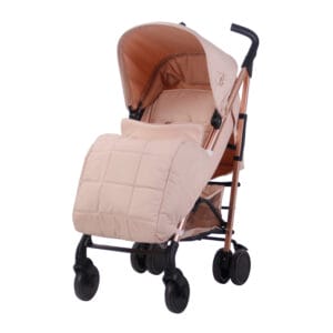 Mybabiee mb51 stroller rose gold blush plus (9)