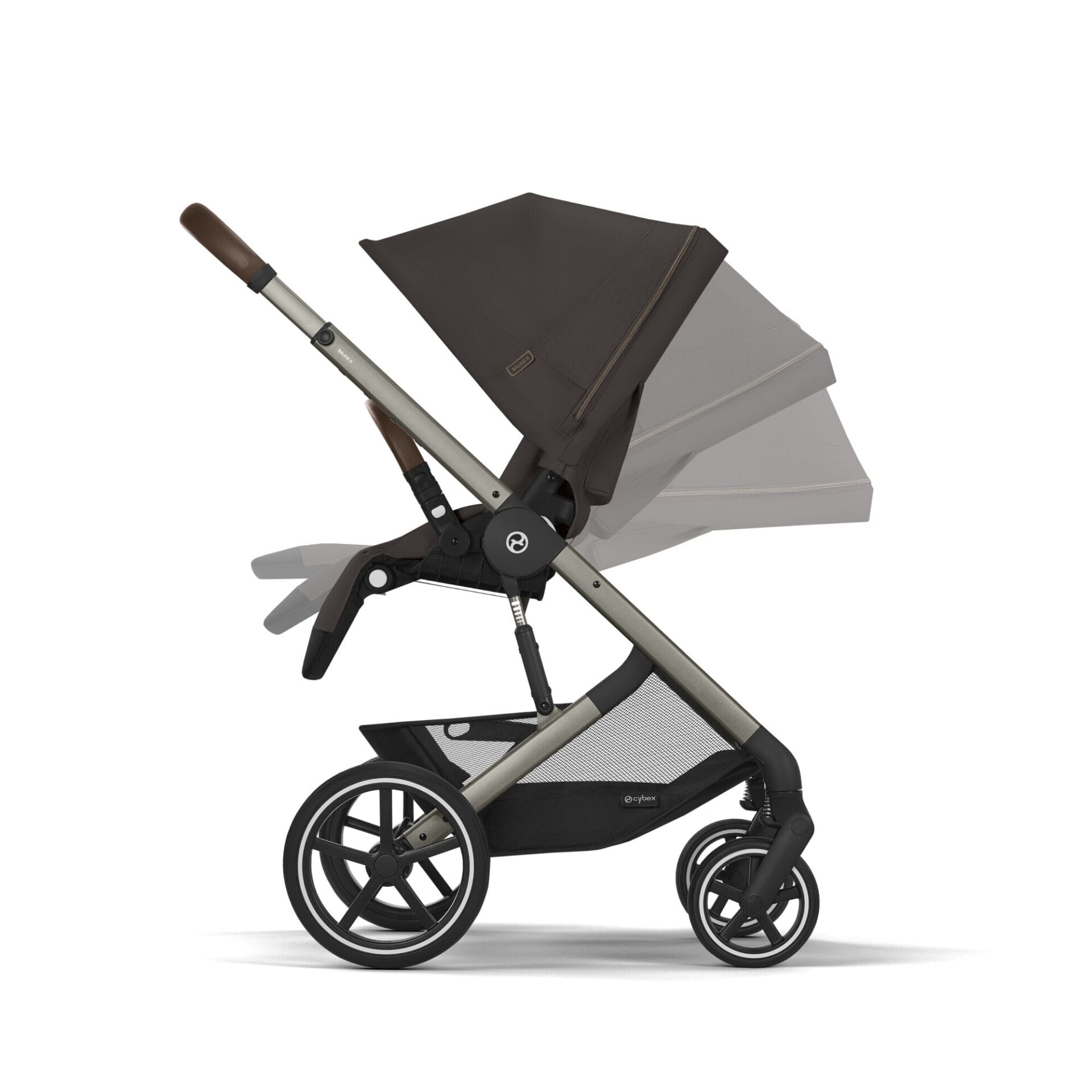 Cybex balios s lux pushchair chocolate brown (4)