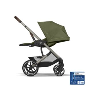 Cybex balios s lux pushchair moss green (4)