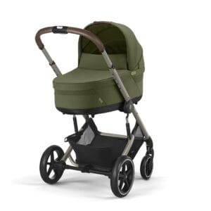 Cybex cot s lux moss green (1)