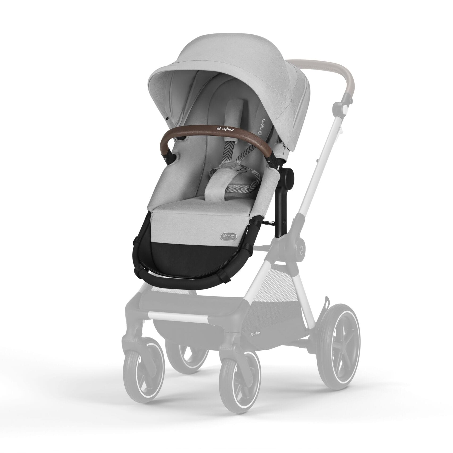 Cybex eos lux 2in1 stroller lava grey (1)