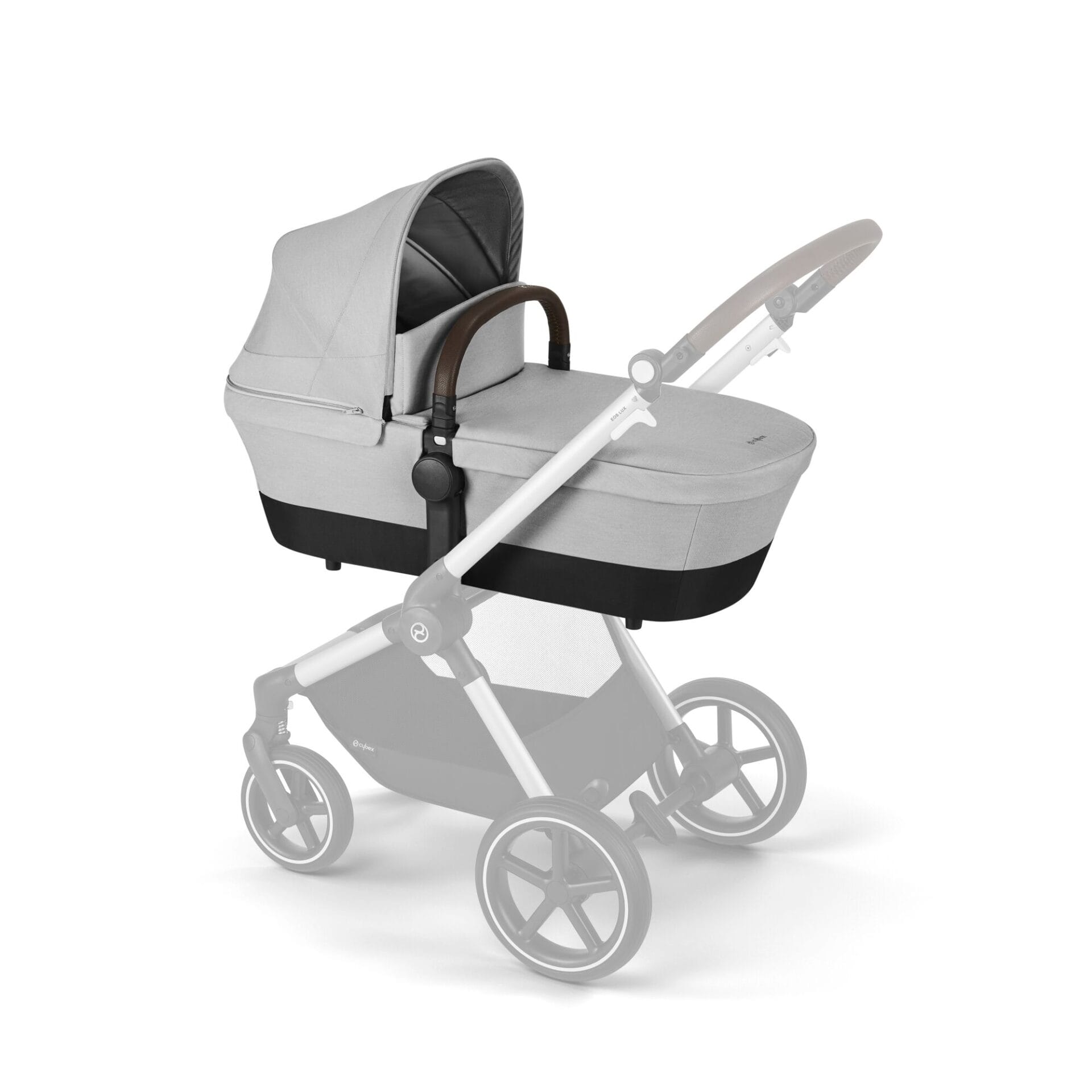 Cybex eos lux 2in1 stroller lava grey (2)