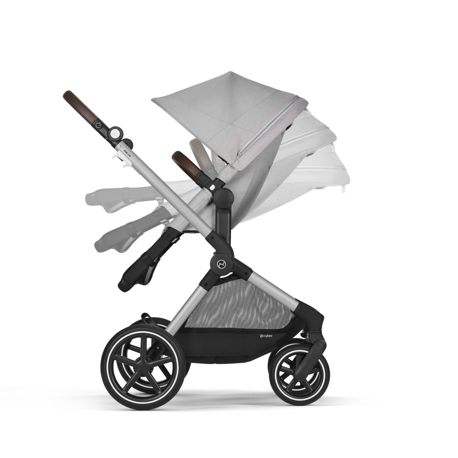 Cybex eos lux 2in1 stroller lava grey (4)
