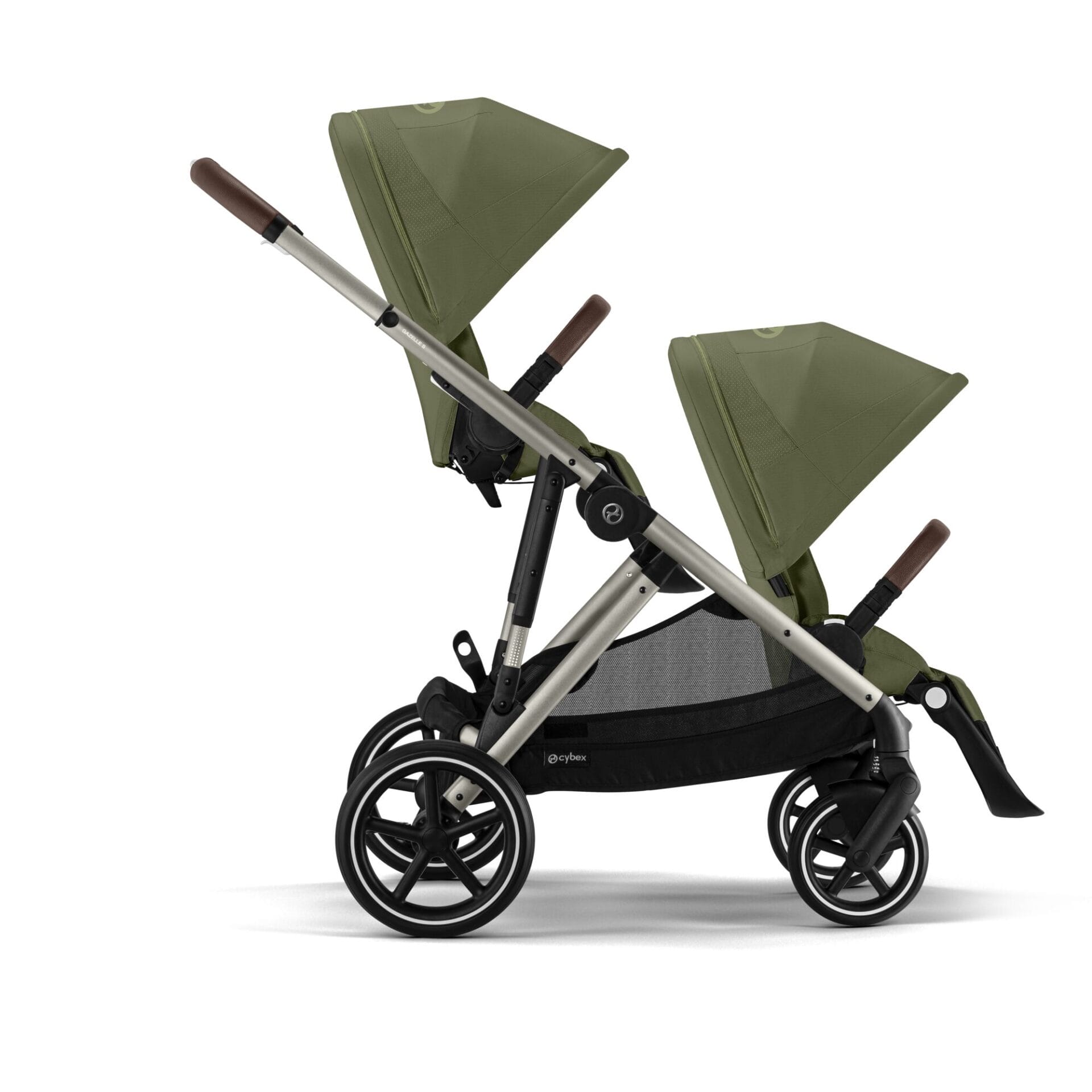 Cybex gazelle s second seat moss green (2)