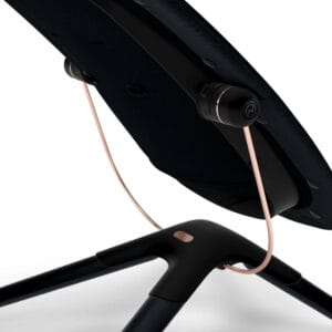 Cybex lemo platinum bouncer black wood