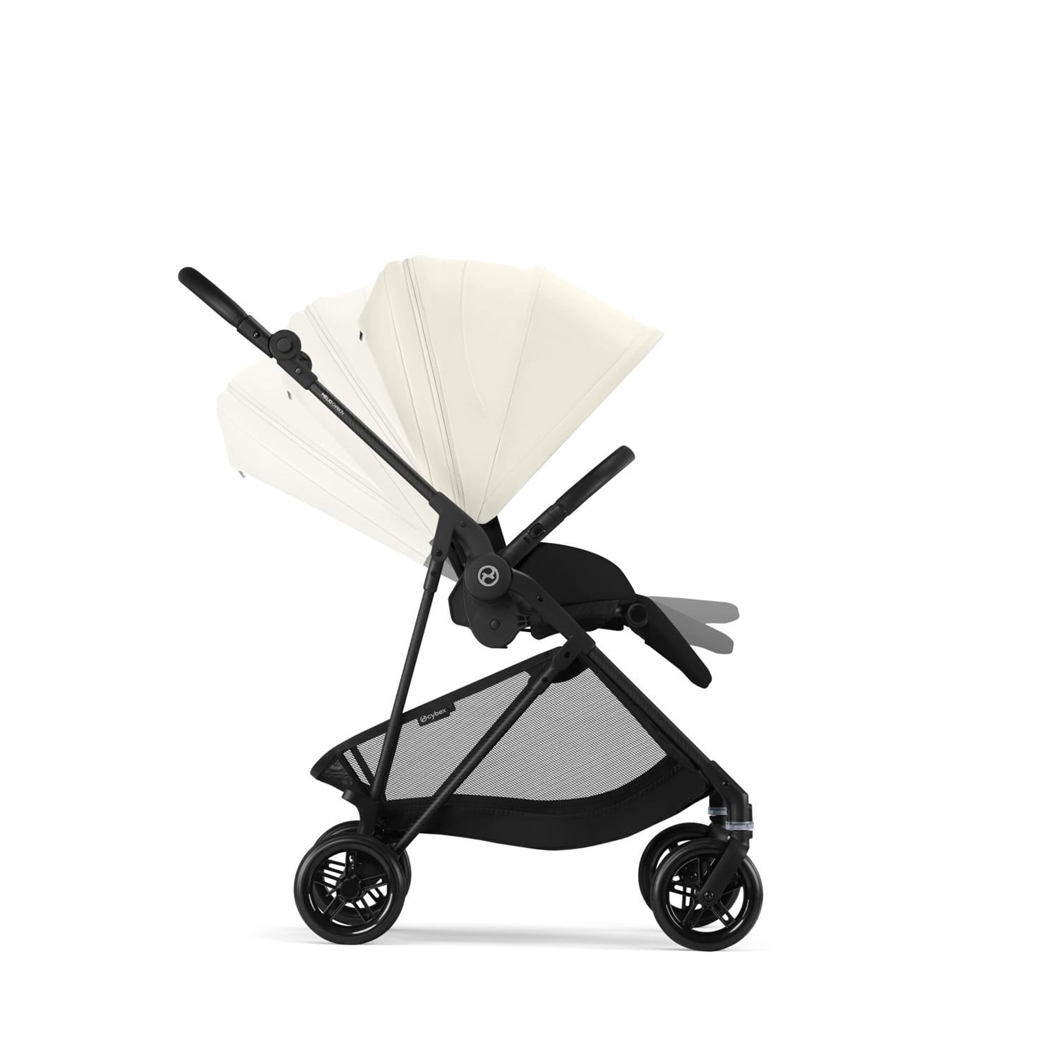 Cybex melio carbon canvas white (6)