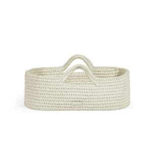 Ickle bubba nova moses basket and stand cloud white (2)