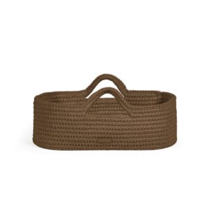Ickle bubba nova moses basket and stand mocha pine (2)