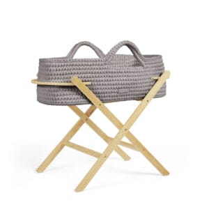Ickle bubba nova moses basket and stand tawny pine (1)