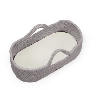 Ickle bubba nova moses basket and stand tawny white (4)