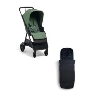 Mamas & Papas Libro Stroller Bundle with Footmuff - Bay Green