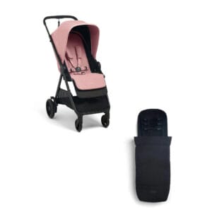 Mamas & Papas Libro Stroller Bundle with Footmuff - Peony