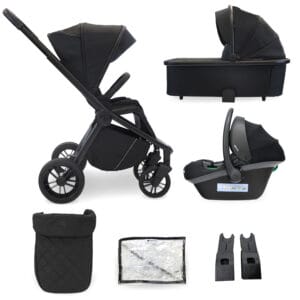 My Babiie MB450i 3in1 Travel System - Black